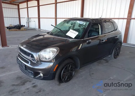 2016 Mini Countryman Cooper S z USA, uszkodzony, nr VIN WMWZC3C54GWT07120